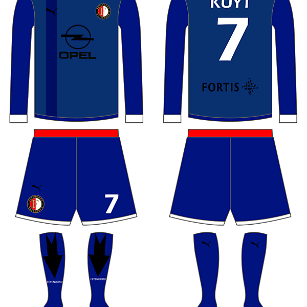 Feyenoord Rotterdam Third kit fantasy