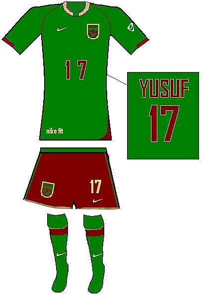Bangladesh nike mock up kit
