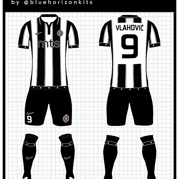FK Partizan Belgrade Home Kit