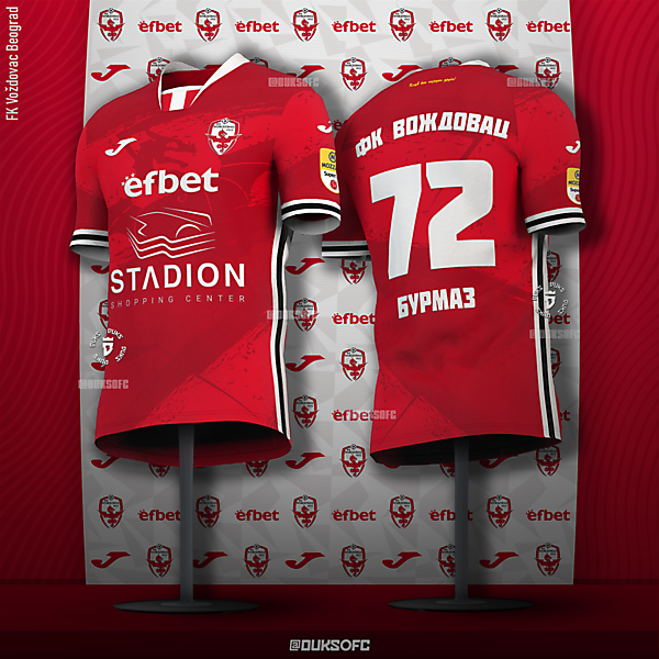 FK Radnički Beograd 2022-23 Home Kit