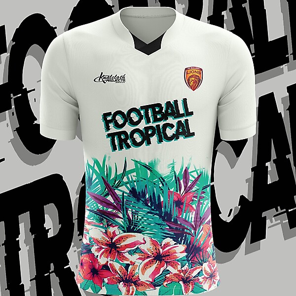 Football Tropical Jersey Concept