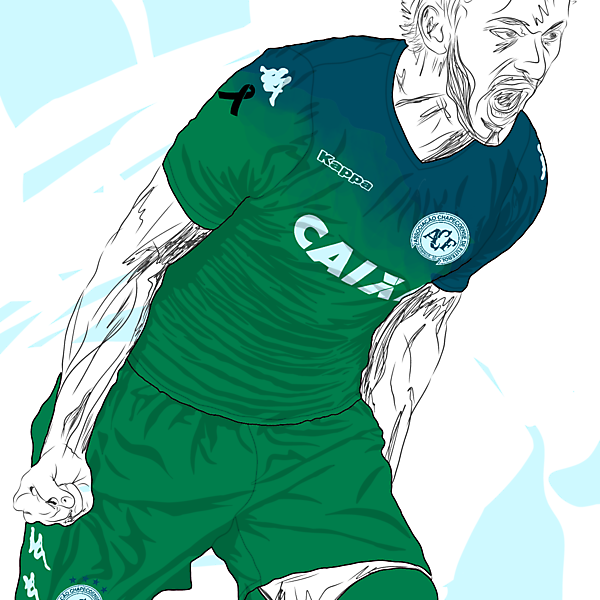 #ForçaChape: Chapecoense Third Kit x Kappa