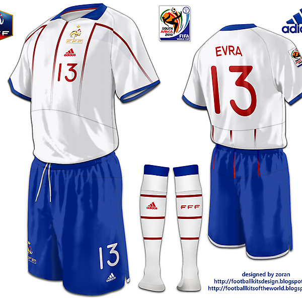 France World Cup 2010 fantasy away