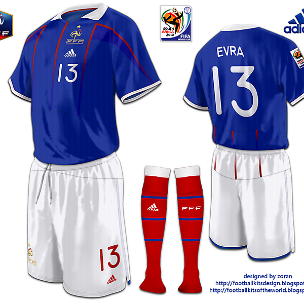 France World Cup 2010 fantasy home