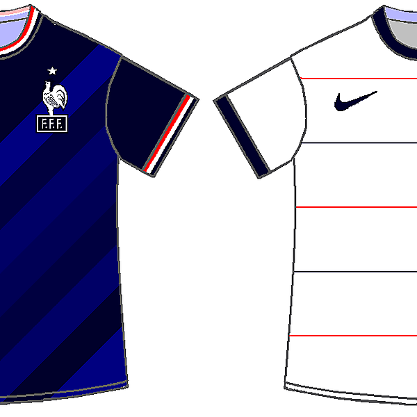 France home and away kits