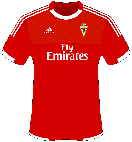 Real Murcia Home - Adidas Shirt