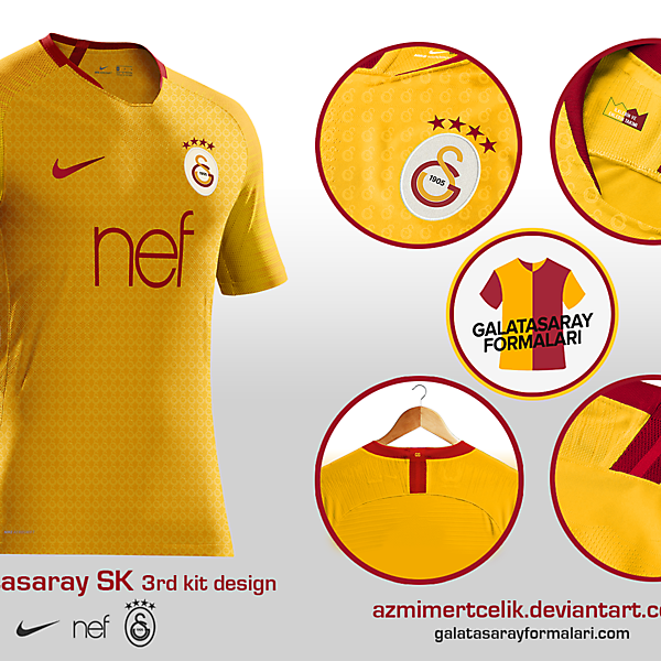 Galatasaray 3rd Kit Design