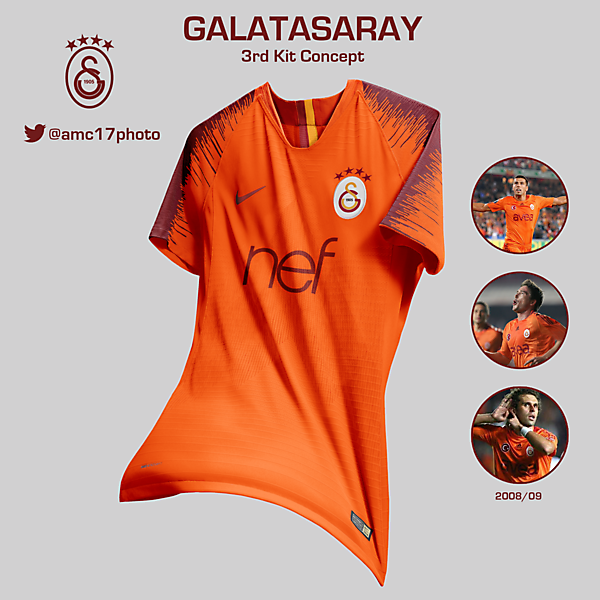 Galatasaray 3rd Kit Design
