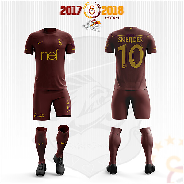 Galatasaray * Nike | 2017-2018 Third Kit