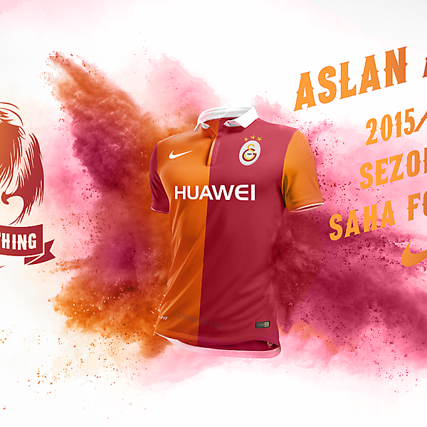 Galatasaray SK 15/16 Home Kit Design