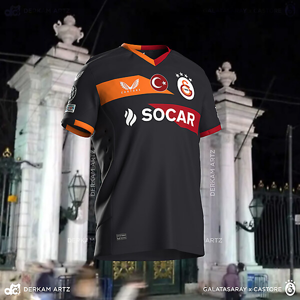 Galatasaray x Castore - Away Kit Concept 