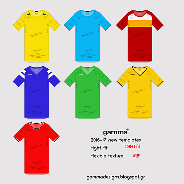 gamma 2015-16 templates