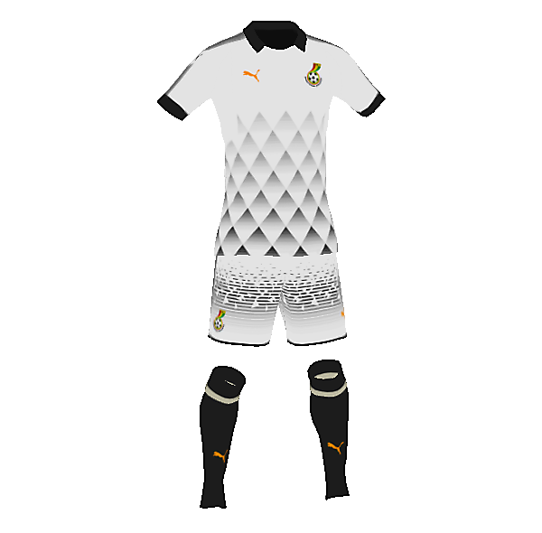 Ghana away concept kit