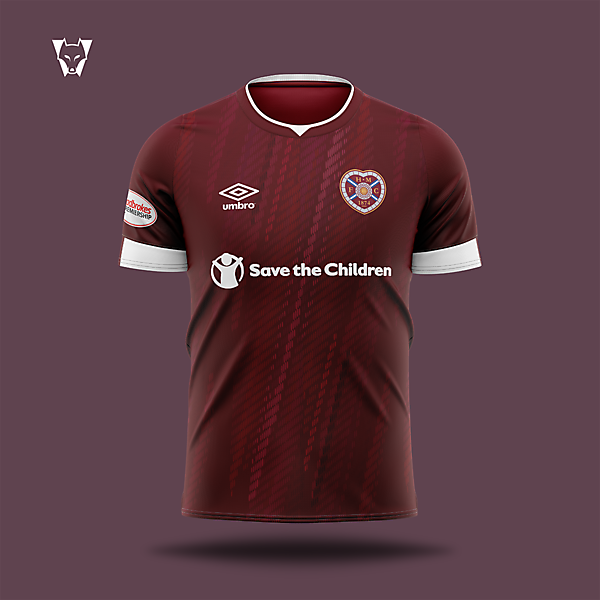 Heart of Midlothian x Umbro - home concept