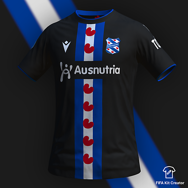 Heerenveen away concept