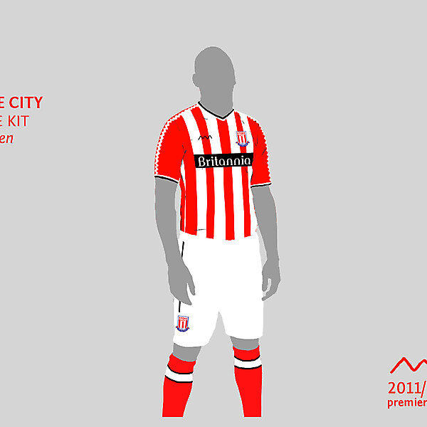 Stoke City home by green