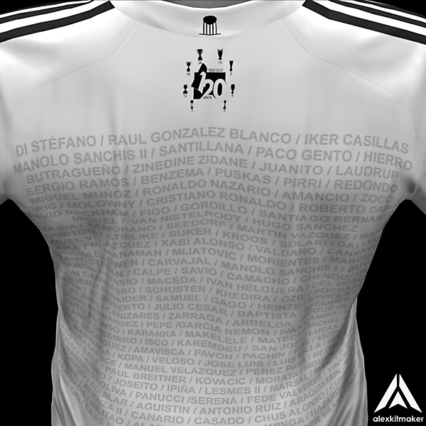 Home Kit special Real Madrid 120 years