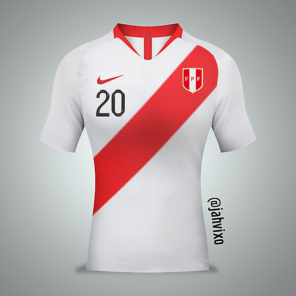 Home Peru jersey by Nike