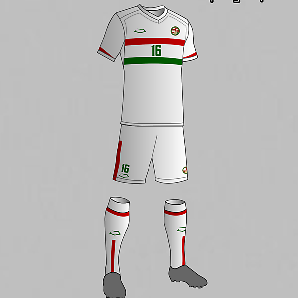 Hungary Nantional Football Team Away Kit 2016
