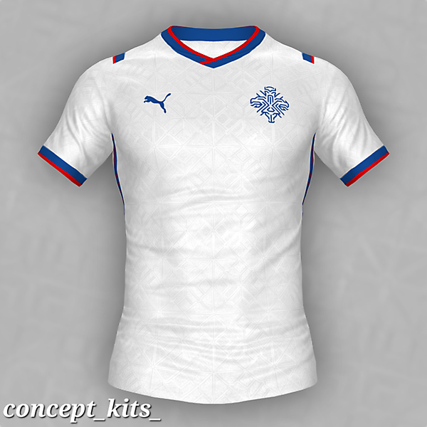 Iceland away concept 