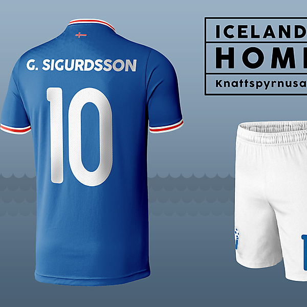 Iceland Kit - World Cup Competition, Qualification