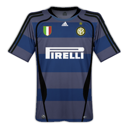 Inter. Milan Home, Away and Third