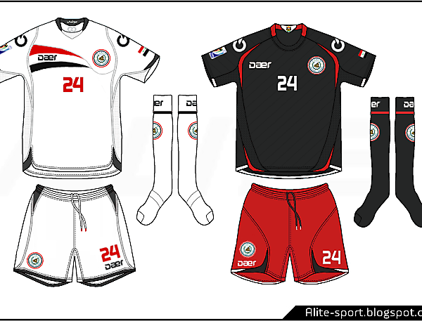 Irak Daer Home & Away Kits