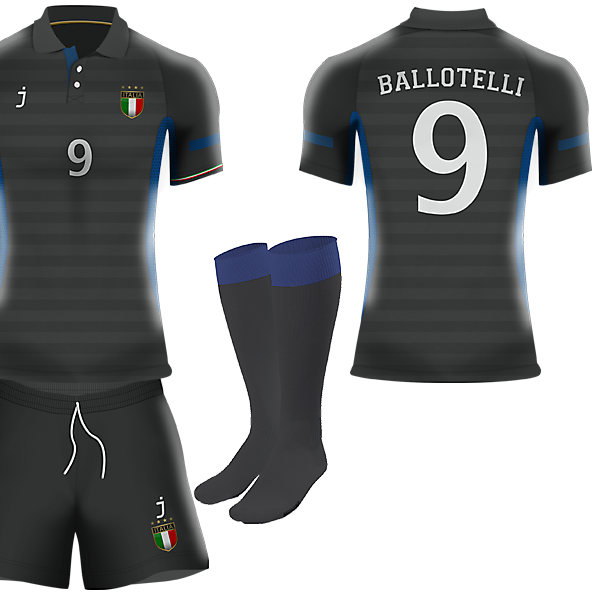 Italia 3rd kit by J-sports