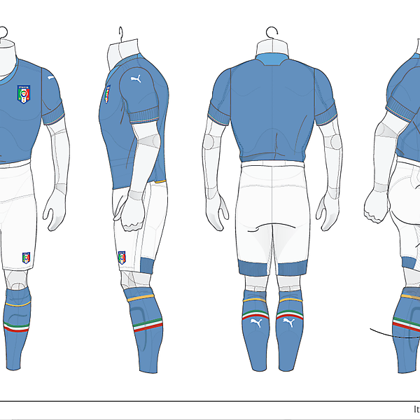 Italy 2010 World Cup Kit