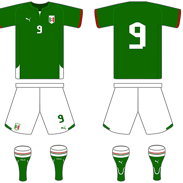 Italy Flag based kit
