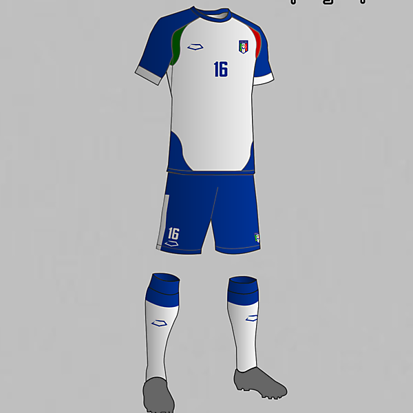 Italy National Football Team Away Kit 2016