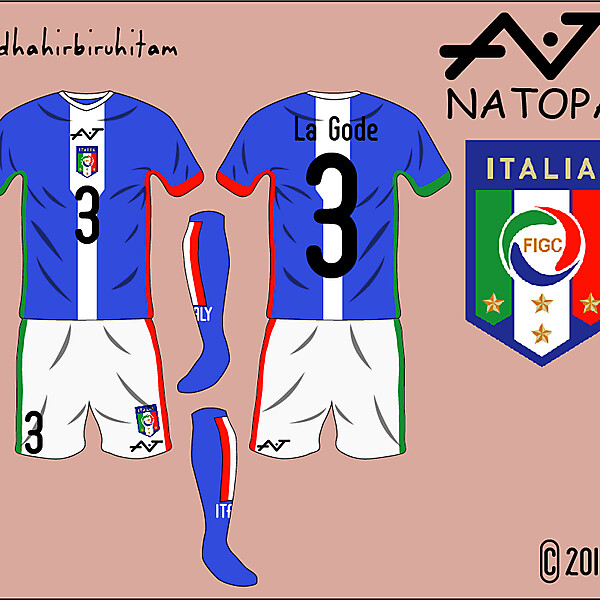 Italy National Team Fantasy Home Kit