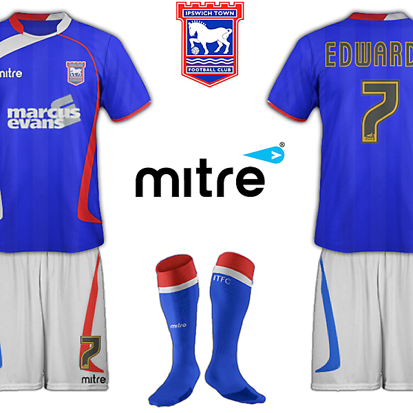 Ipswich Town Fantasy Home Kit