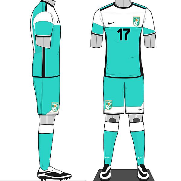 Ivory Coast - Away Kit 2015 