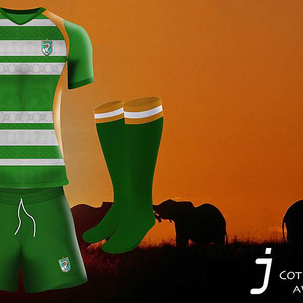 Ivory Coast away kit