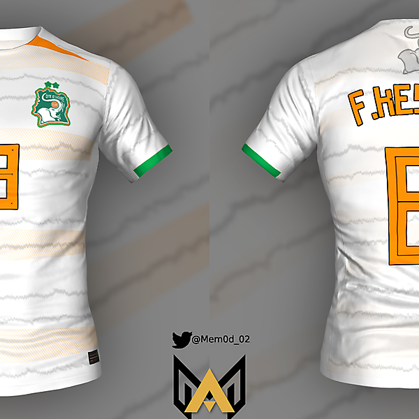 Ivory Coast Away Kit | AFCON 2024