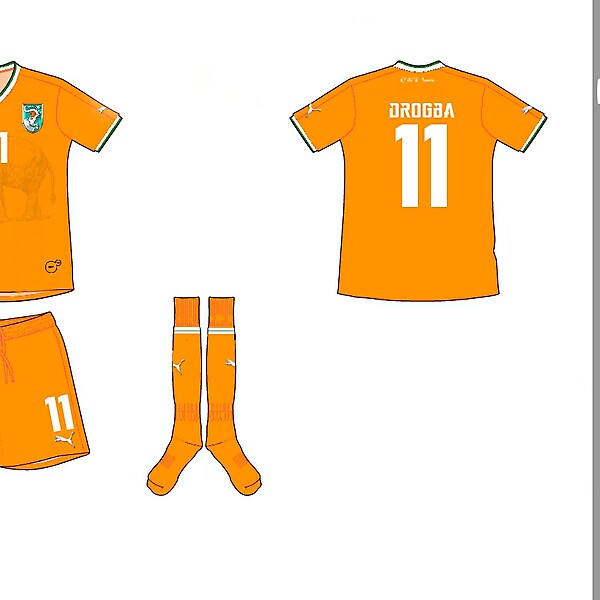 Ivory Coast Home Kit