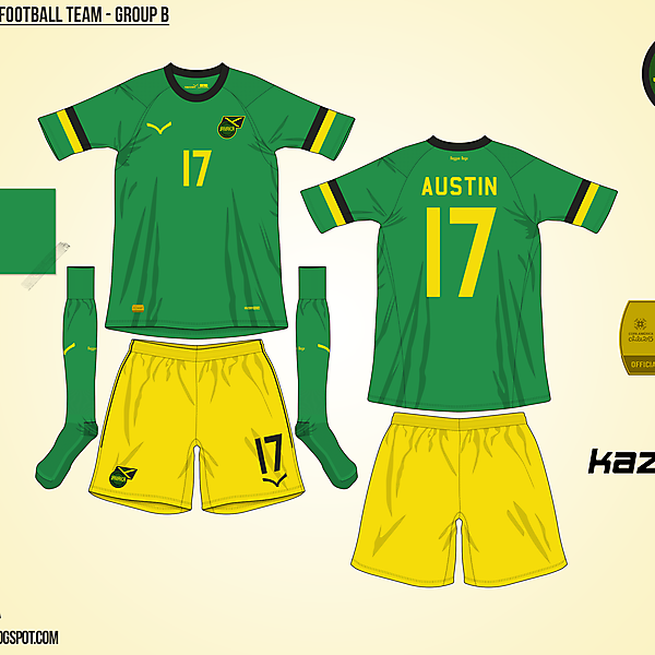 Jamaica Away - Group B, 2015 Copa América