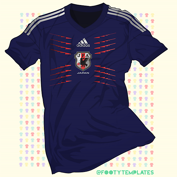 Japan - Remember Doha - One-off Shirt Concept