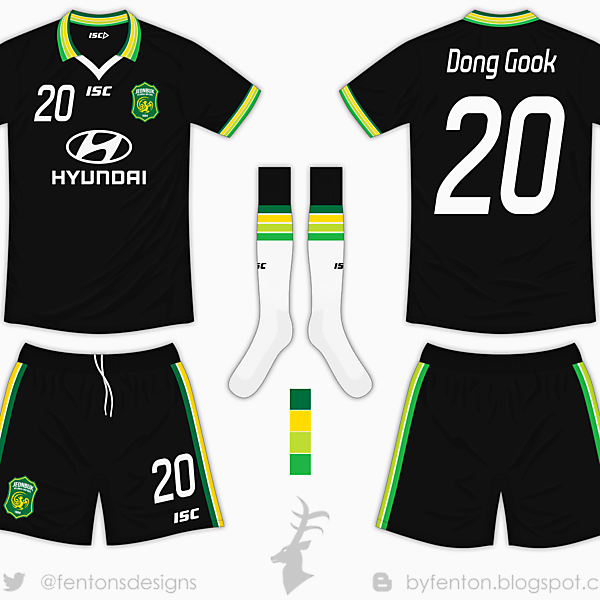Jeonbuk Motors Away Kit - ISC [Azure League Matchday 4]