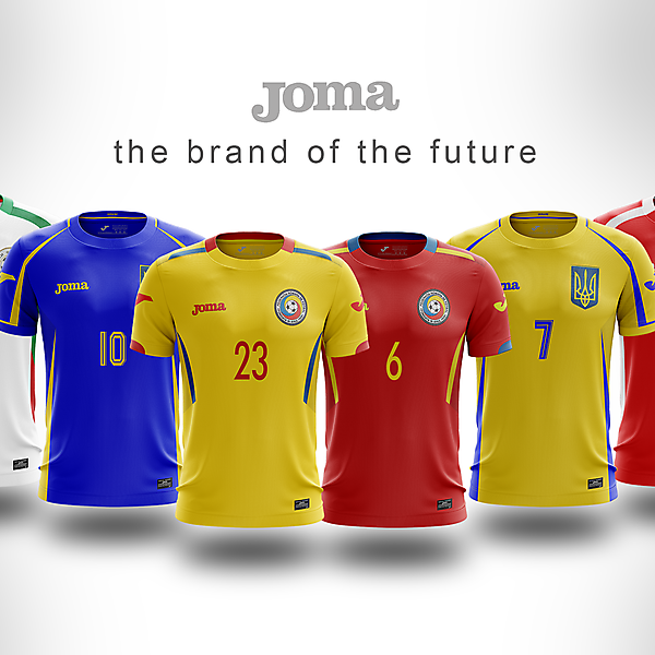 Joma - 3x3 - templates x nations
