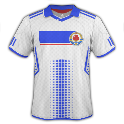 Yugoslavia Away Kit 2010