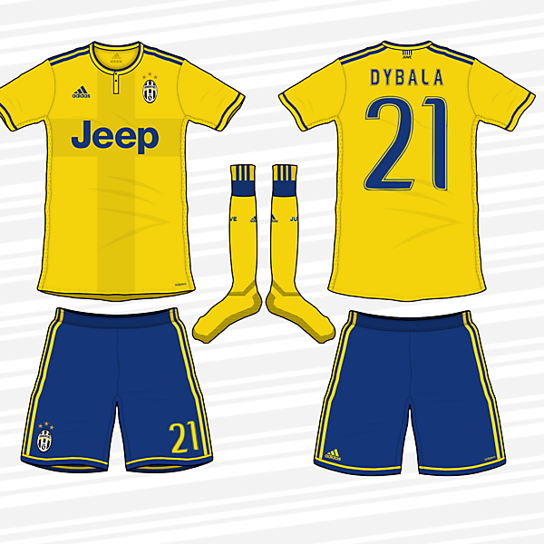 Juventus 2017/18 Away Kit