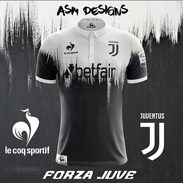Juventus 2018 Le Coq Sportif Home Kit