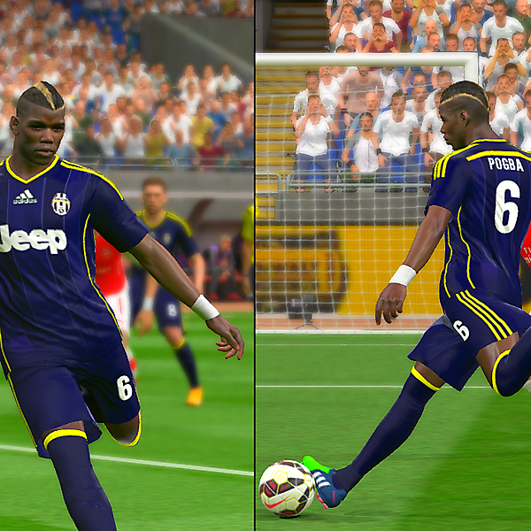 Juventus Adidas Blue-Yellow