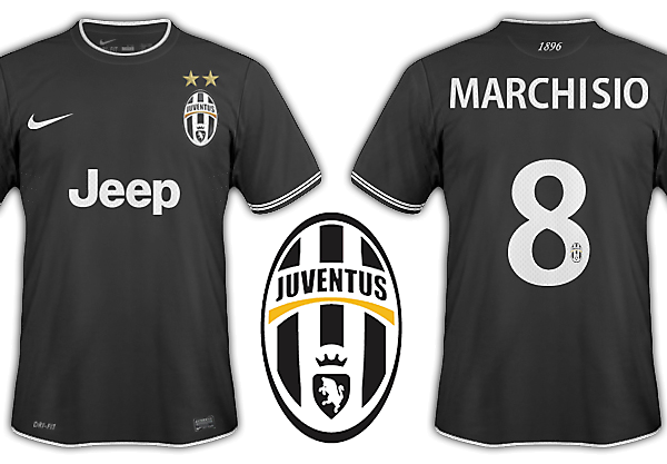 Juventus 2012-13 kits