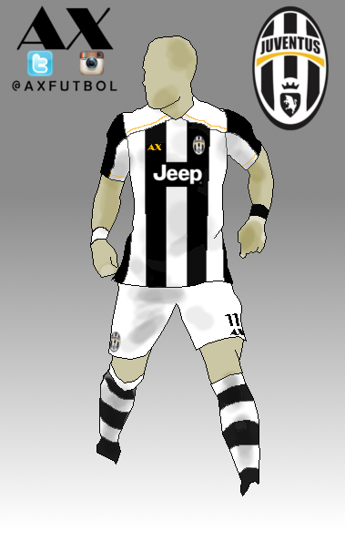 Juventus de Turin FC home kit