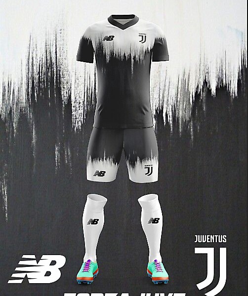 Juventus F.C. New Balance 2018 Home Kit