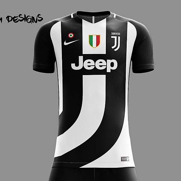 Juventus Nike 2018 Home Kit