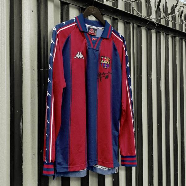 Kappa FC Barcelona 1997-99 Home jersey retroconcept